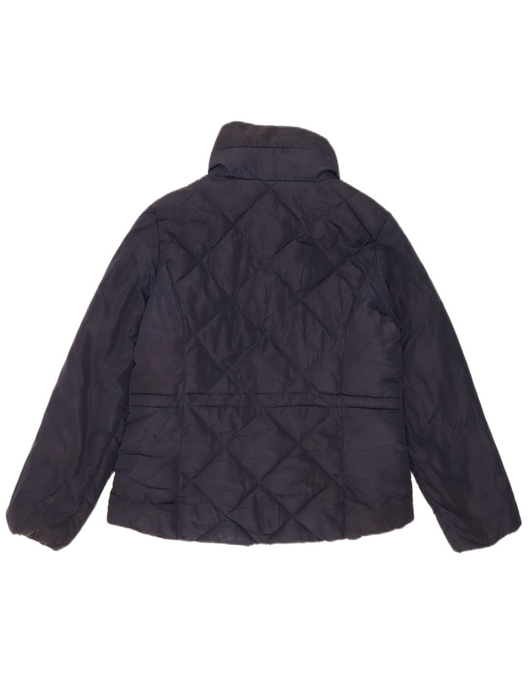 Marks & Spencer Γυναικείο Καπιτονέ μπουφάν UK 12 Medium Navy Blue Polyester