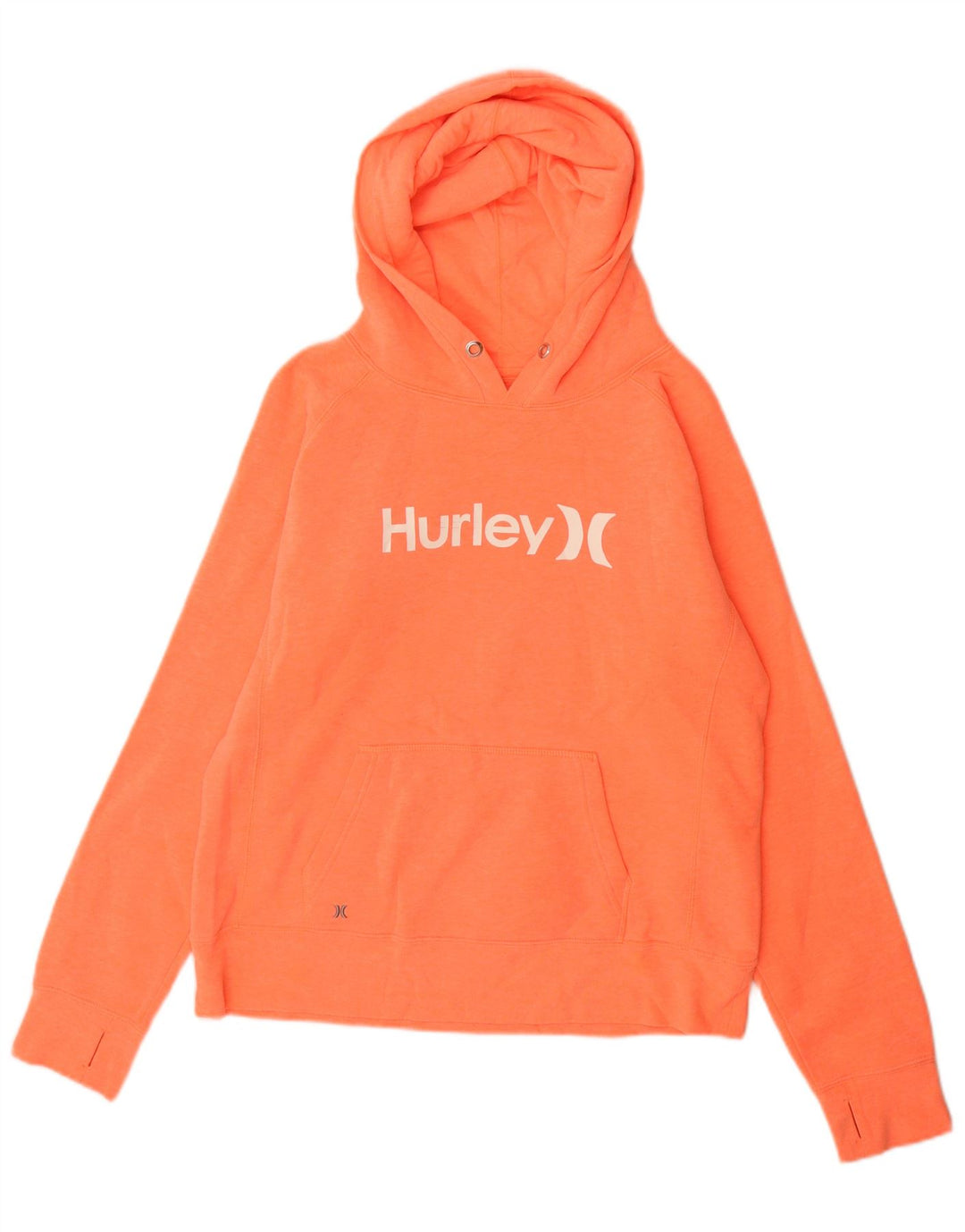 Ανδρικό γραφικό κουκούλα Hurley, μεσαίο πορτοκαλί βαμβακερό