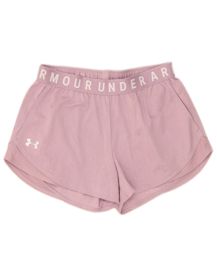 Γυναικείο γραφικό αθλητικό σορτς Under Armour UK 10 Small Pink Polyester