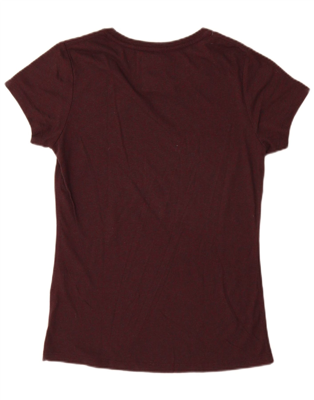 Γυναικείο γραφικό T-Shirt Superdry Top UK 12 Medium Maroon Polyester