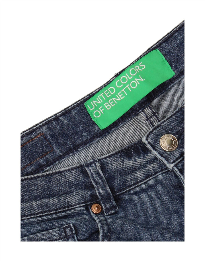 BENETTON Womens Cropped Jeans W31 L23 Blue Vintage Benetton and Second-Hand Benetton from Messina Hembry 