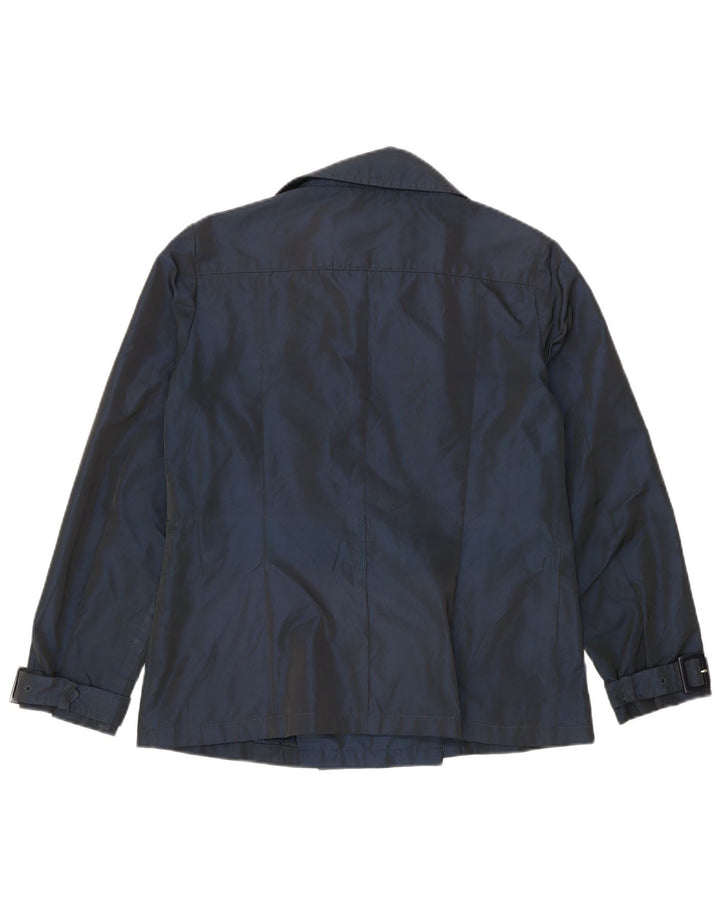 i Blues Γυναικείο κοντό διπλό παλτό μπιζελιού UK 12 Medium Navy Blue