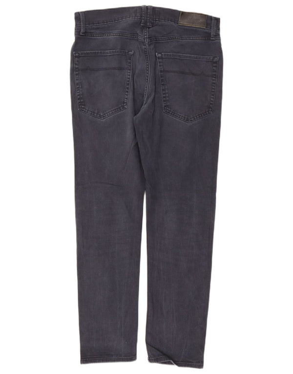 Marks & Spencer Ανδρικό Autograph Slim Jeans W30 L29 Navy Blue Cotton