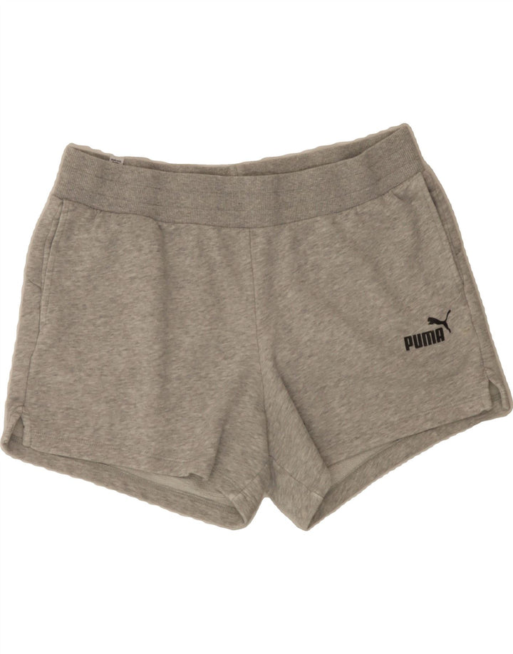 PUMA Womens Sport Shorts UK 14 Medium Grey Vintage Puma and Second-Hand Puma from Messina Hembry 