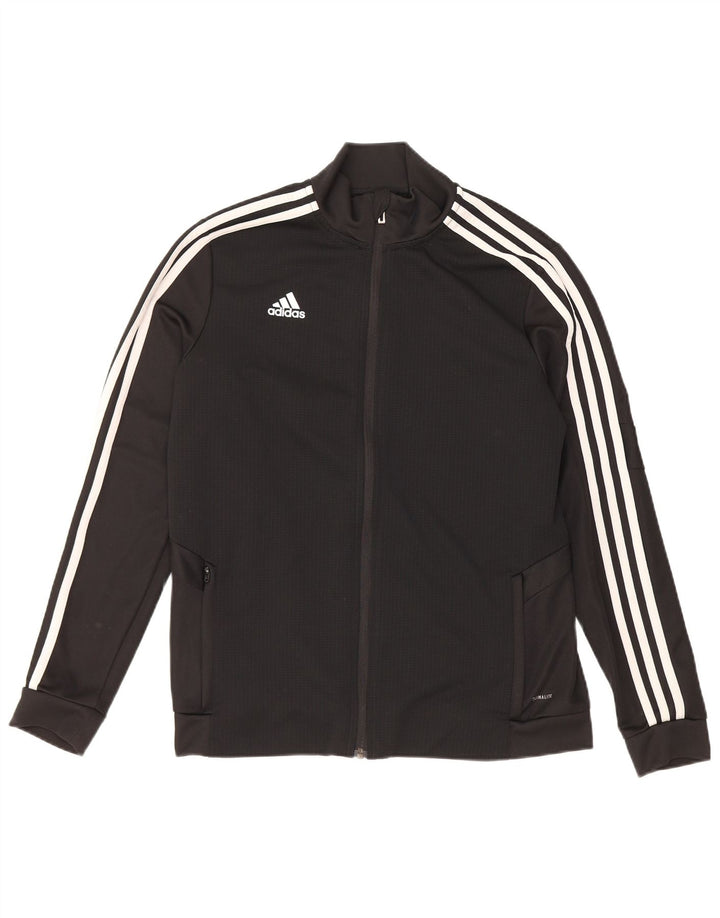 Γυναικεία φόρμα ADIDAS Climalite Top Jacket UK 16/18 Large Black