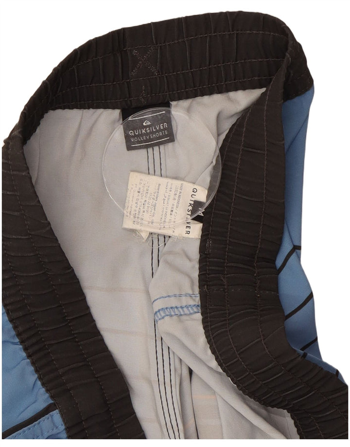 Ανδρικό σορτς κολύμβησης Quiksilver με μεσαίο μπλε ριγέ