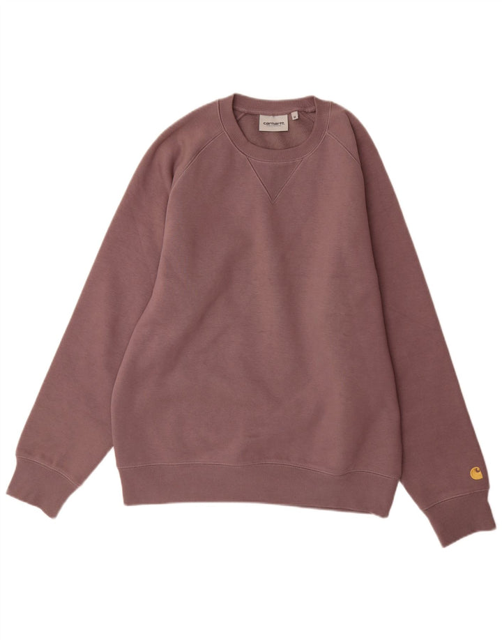 Ανδρικό φούτερ CARHARTT Jumper Μεσαίο Μωβ βαμβακερό