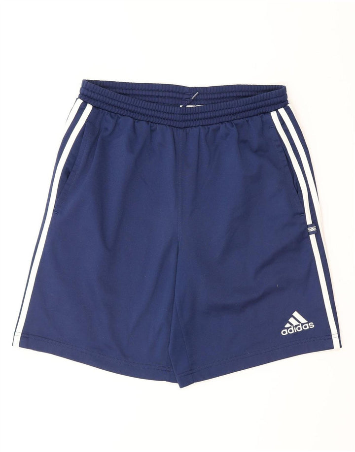 Adidas Boys Sport σορτς 15-16 ετών Navy Blue Polyester