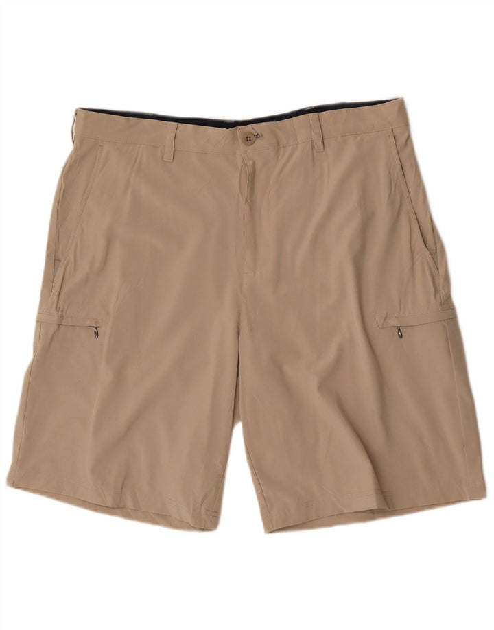 Izod Ανδρικό Σορτς Γκολφ Cargo W38 XL Μπεζ πολυεστέρα Sports