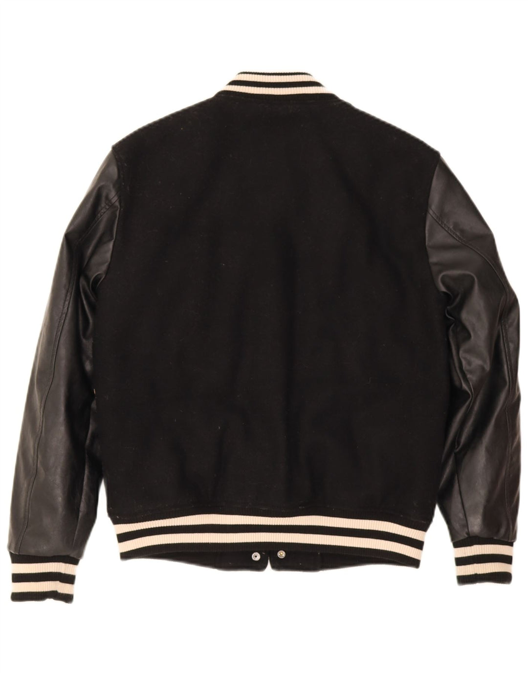 Superdry Γυναικείο Μπουφάν Varsity UK 8 Small Black Polyester