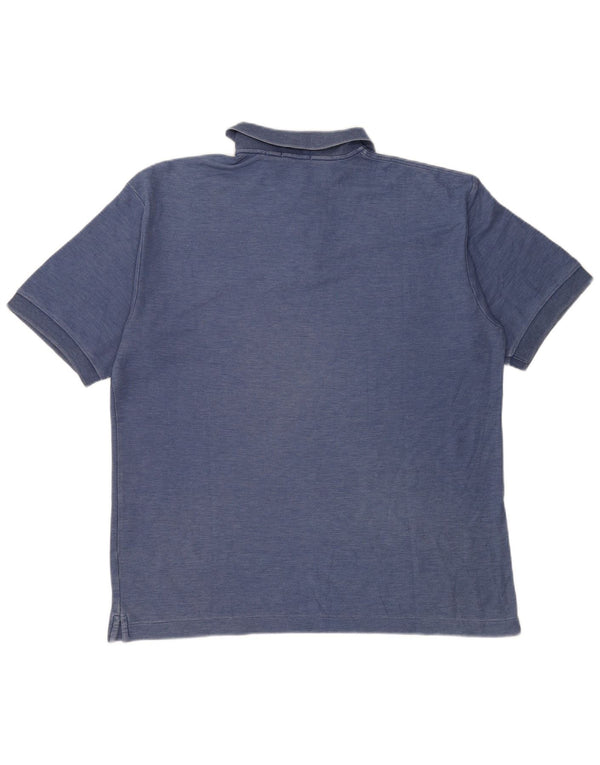 Fila Ανδρικό πουκάμισο πόλο IT 54 XL Navy Blue Cotton