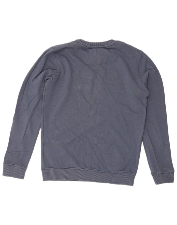 Jack Wills Boys Graphic Regular Fit μπλουζάκι Jumper 10-11 Years Blue