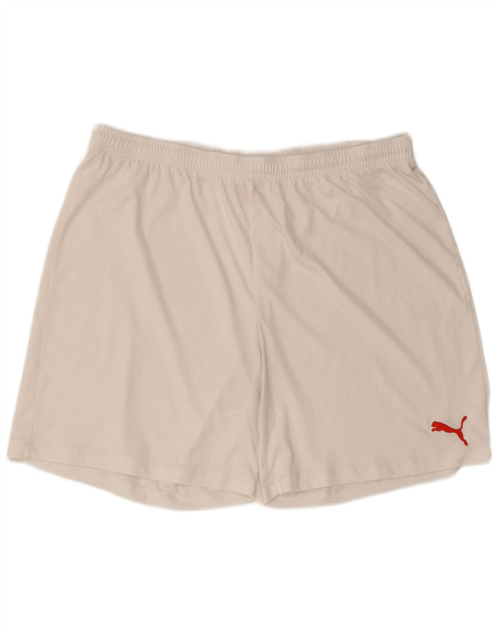Ανδρικό αθλητικό σορτς Puma 2XL λευκό
