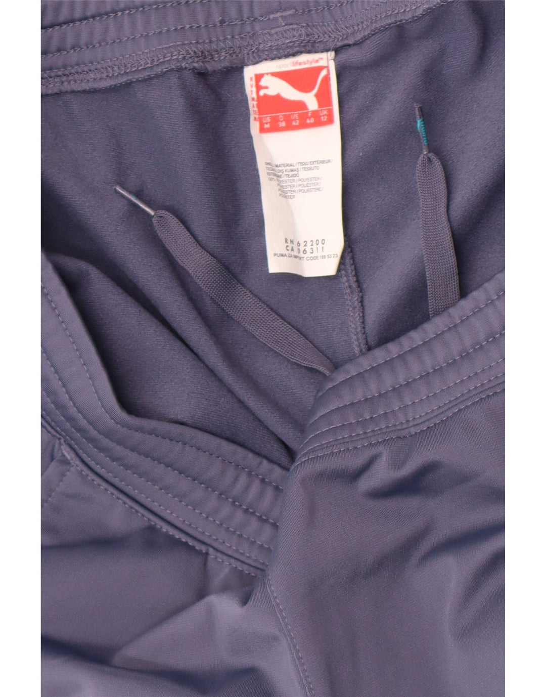 Γυναικεία αθλητική φόρμα Puma Παντελόνι UK 12 Medium Blue Polyester