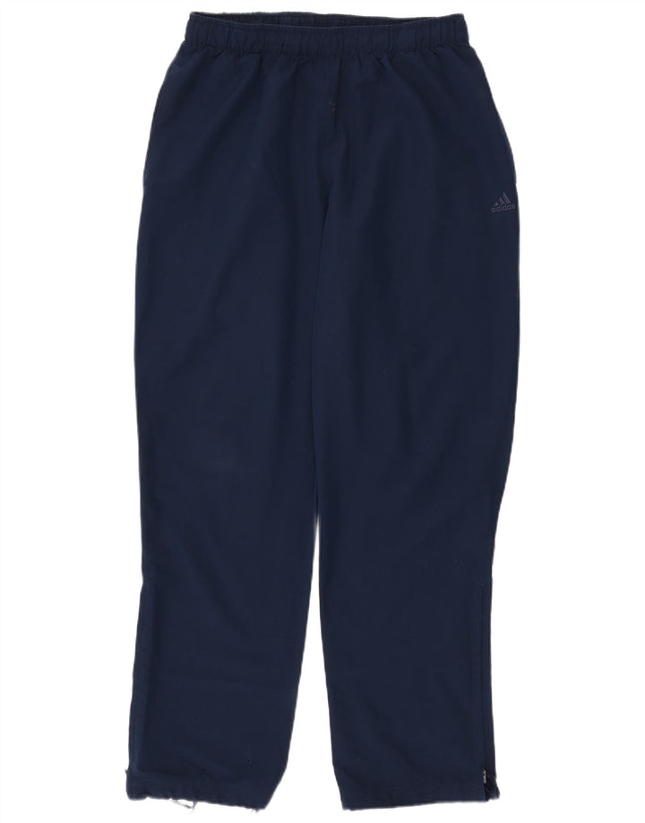 Ανδρική αθλητική φόρμα ADIDAS Climalite Παντελόνι Μεγάλο Navy Blue Polyester