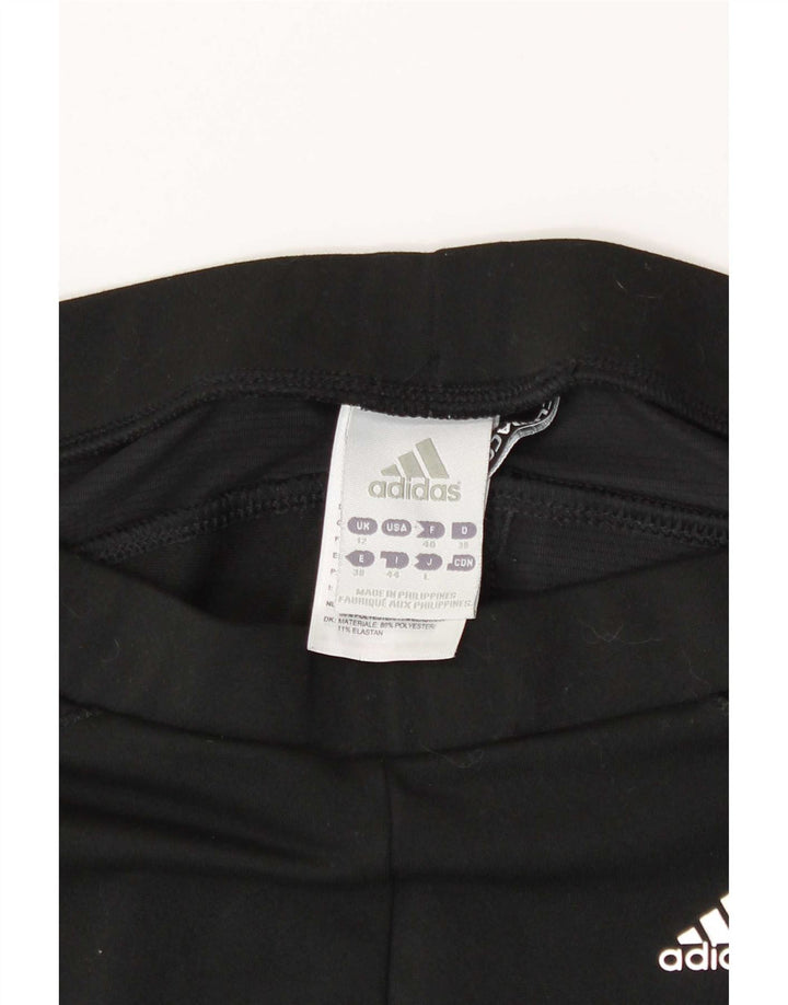 Γυναικεία Adidas Climacool Capri leggings UK 12 Medium Black Polyester