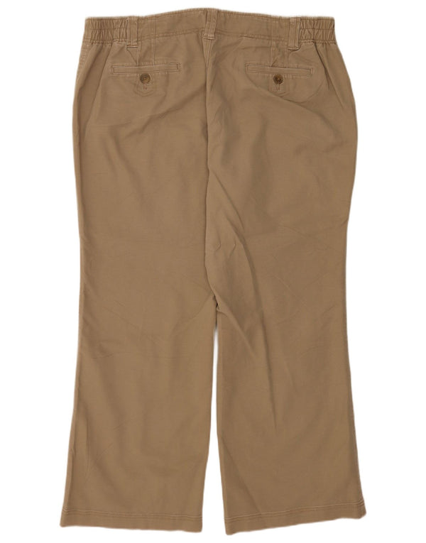 Eddie Bauer Γυναικείο Blakely Fit παντελόνι Chino US 18 XL W40 L29 Beige