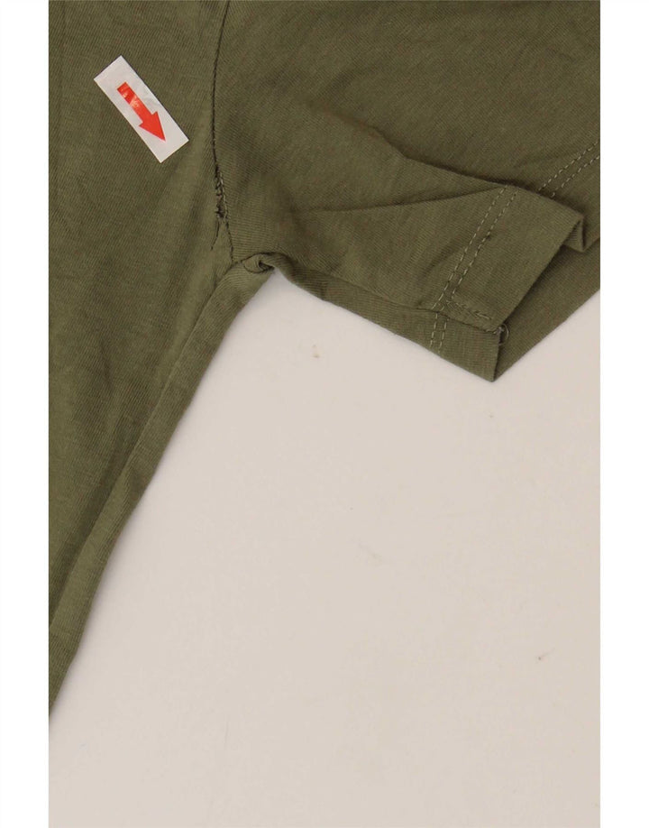 Zara Ανδρικό T-Shirt Top Medium Khaki