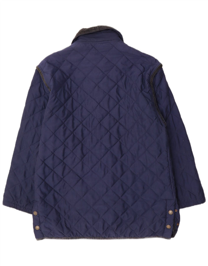 AUSTRALIAN L'ALPINA Ανδρικό καπιτονέ μπουφάν IT 50 Large Navy Blue Polyester