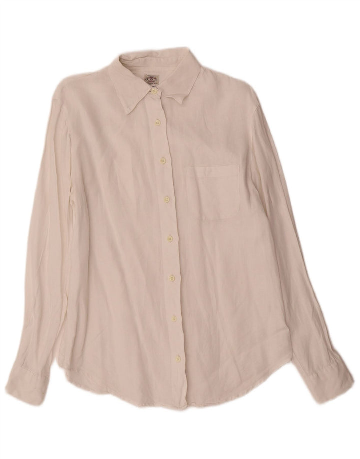 Armani Jeans Γυναικείο πουκάμισο Oversized UK 10 Small White