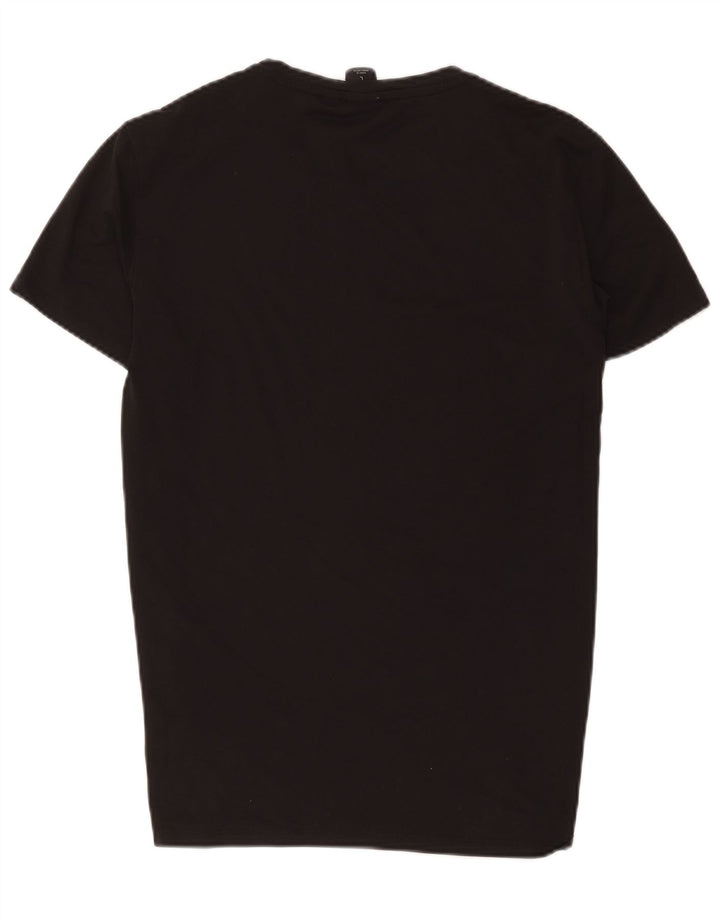 Ανδρικό T-Shirt G-Star Top μεγάλο μαύρο βαμβακερό