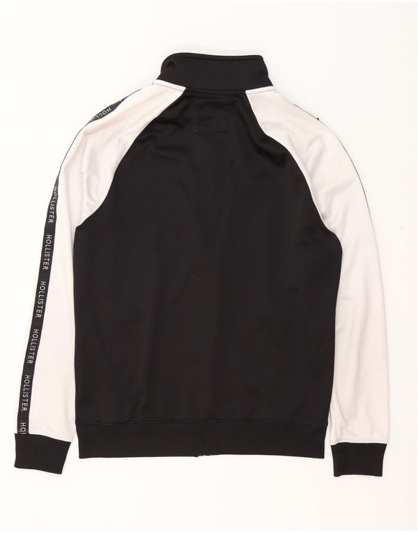 Γυναικεία αθλητική φόρμα HOLLISTER Top Jacket UK 14 Medium Black Colourblock