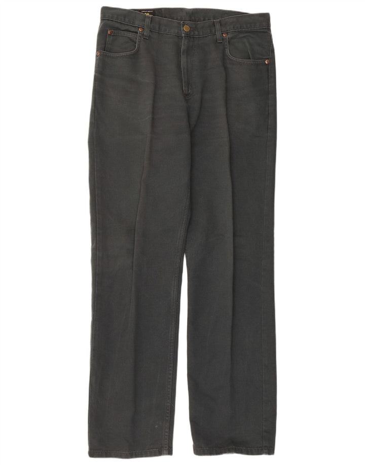 Ανδρικό τζιν ίσιο LEE W34 L32 Γκρι βαμβακερό