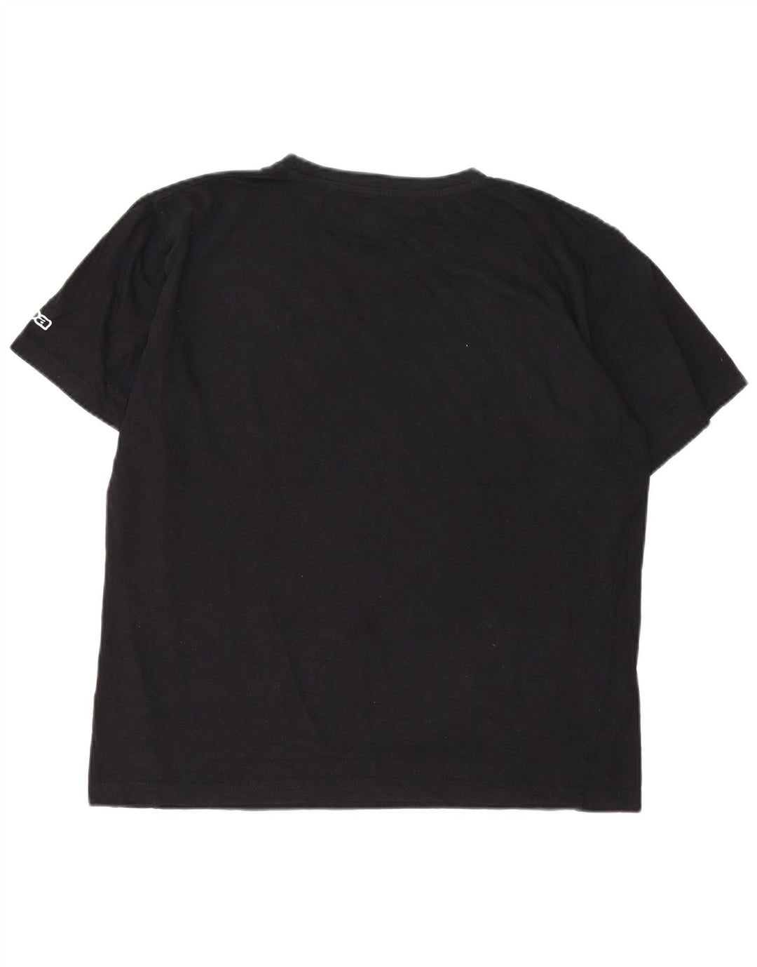 Ανδρικό γραφικό T-Shirt Kappa Top Large Μαύρο Βαμβακερό