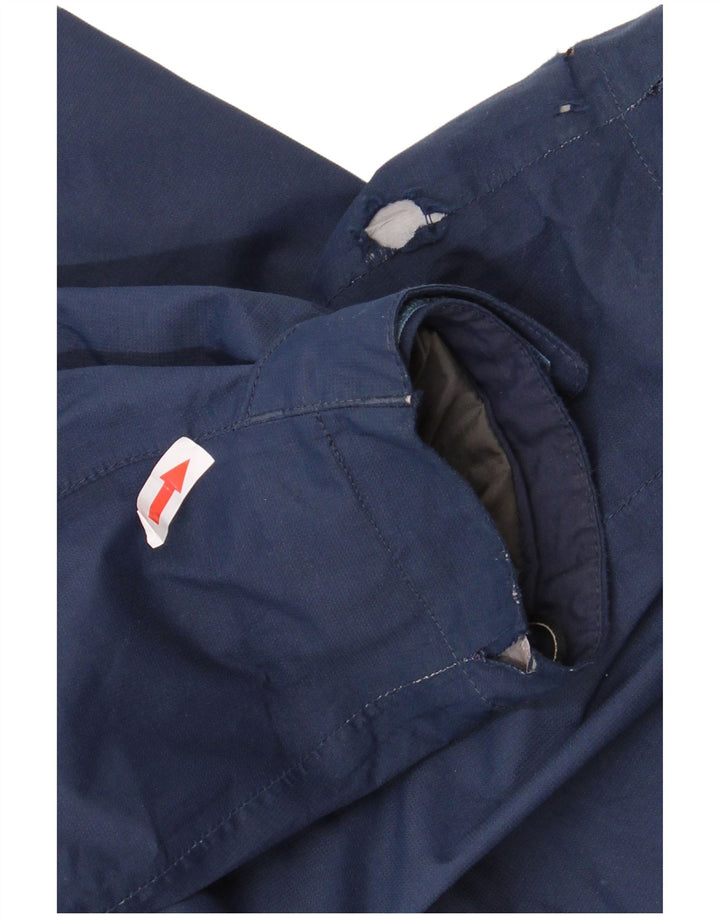 THE NORTH FACE Ανδρικό μπουφάν βροχής με κουκούλα UK 40 Large Navy Blue Polyester
