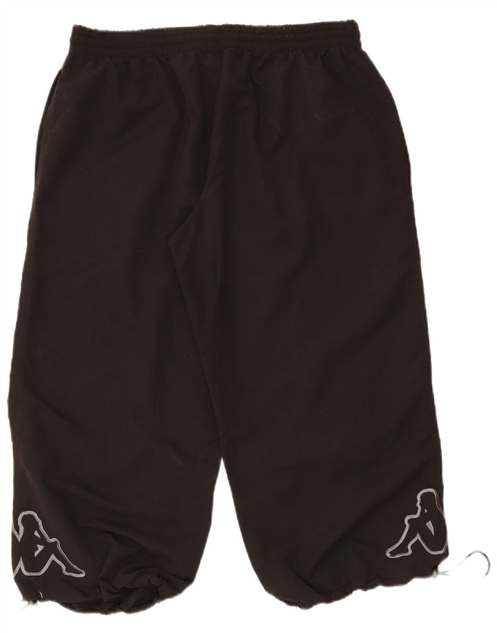 Ανδρική φόρμα φόρμας KAPPA Graphic Capri, Μεσαίο Μαύρο Πολυεστέρα