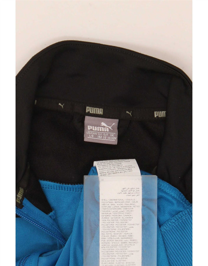 Puma Boys αθλητική φόρμα 11-12 ετών, μεγάλο μπλε πολυεστέρας