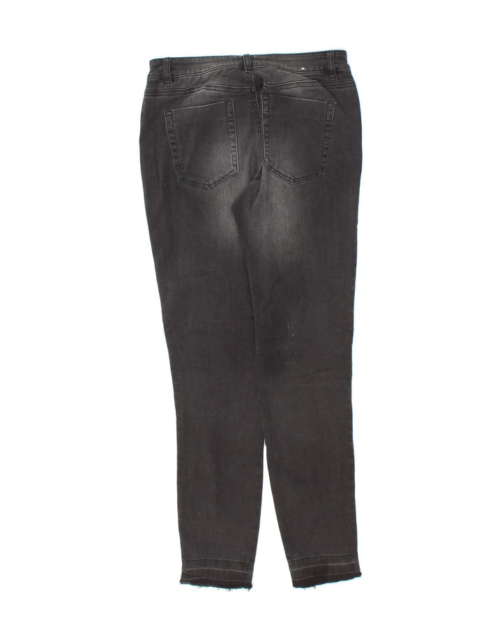 BENETTON Womens Skinny Jeans W27 L27  Black Vintage Benetton and Second-Hand Benetton from Messina Hembry 