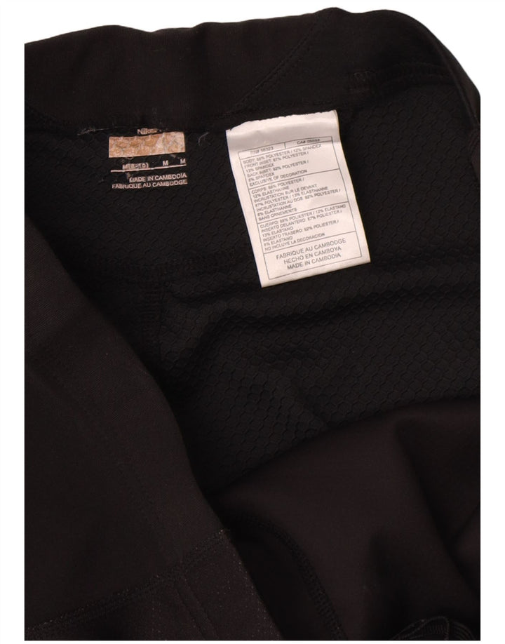 Γυναικείο κολάν Nike US 8/10 μεσαίο μαύρο πολυεστέρα