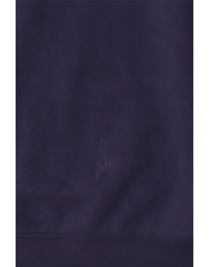 Ανδρικό γραφικό μπλουζάκι με κουκούλα Nike, μεγάλο, μπλε ναυτικό βαμβακερό