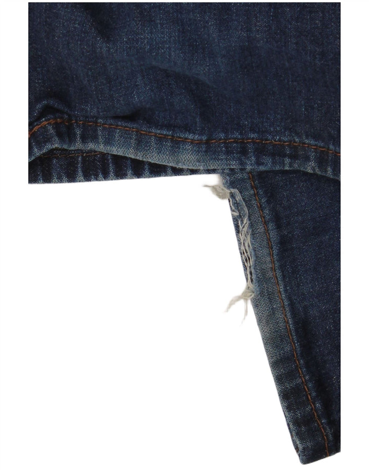 Ανδρικό τζιν LEVI'S Slim W40 L32 Navy Blue Cotton