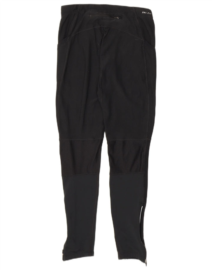 Γυναικεία κολάν Nike Dri Fit UK 12 Medium Black Colourblock Polyester