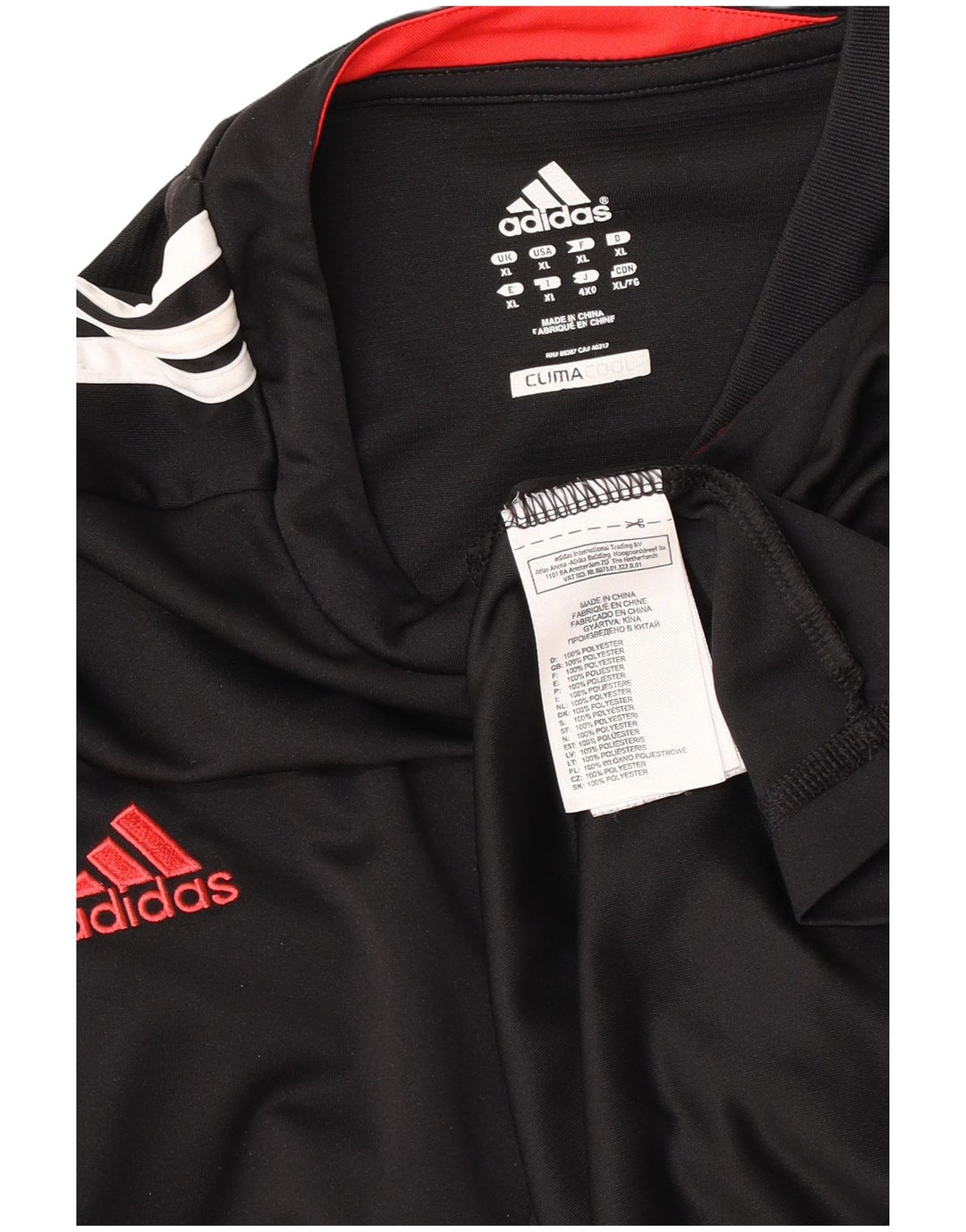 Ανδρικό T-Shirt Adidas Climacool Top XL Μαύρο Πολυεστέρας