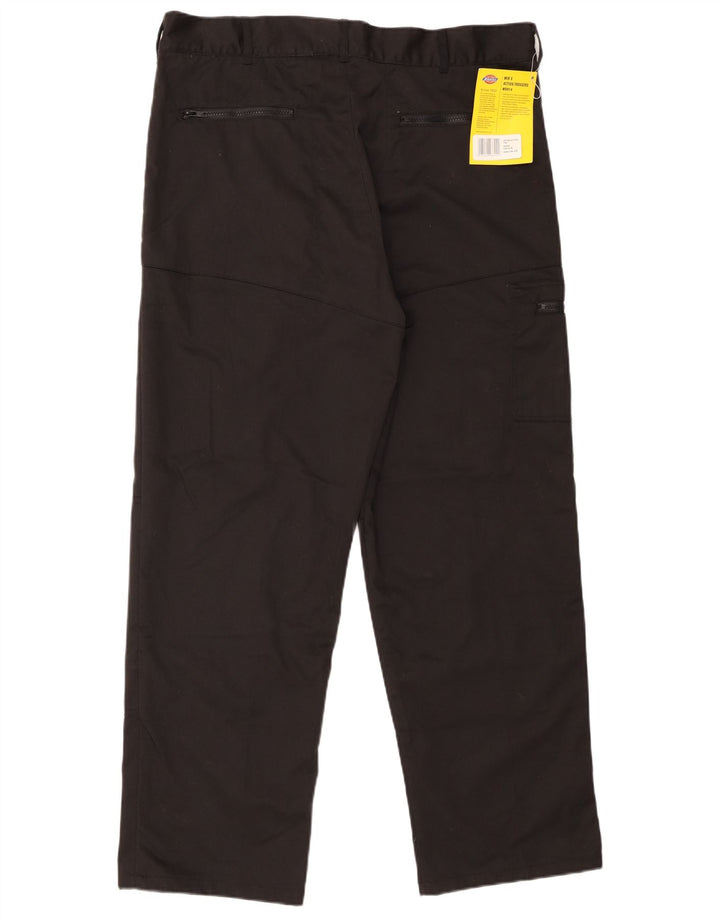 Ανδρικό ίσιο παντελόνι Cargo Dickies W40 L30 Μαύρο πολυεστέρα