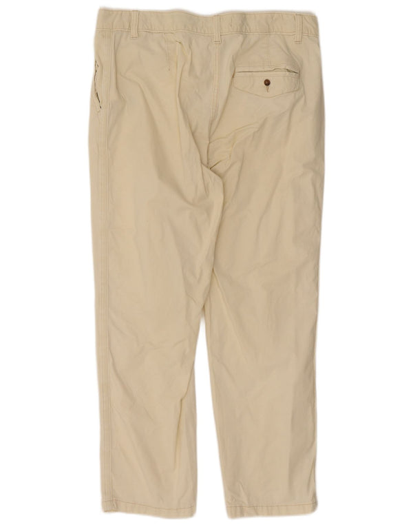 Marks & Spencer Γυναικείο Cropped Παντελόνι UK 14 Large W32 L25 Off White