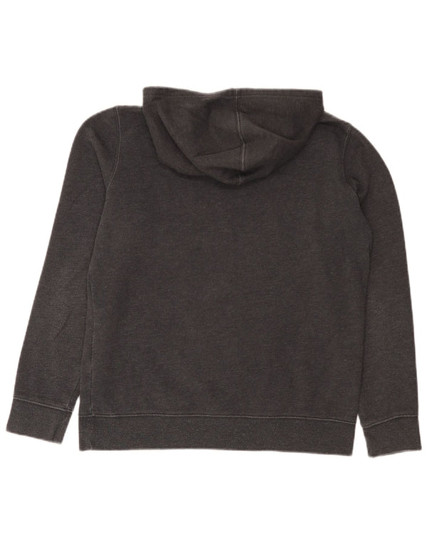 Γυναικείο Gap Graphic Hoodie Jumper UK 14 Medium Grey Cotton