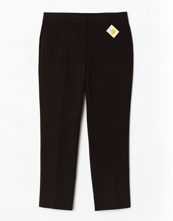Marks & Spencer Γυναικείο ίσιο παντελόνι UK 16 μεγάλο W36 L28 μαύρο
