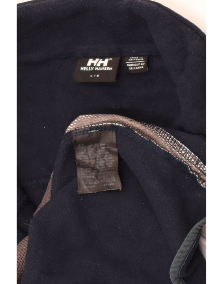Helly Hansen Ανδρικό γραφικό μπουφάν φλις UK 40 Large Navy Blue Colourblock
