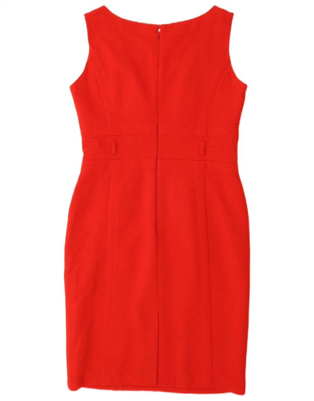 Γυναικείο αμάνικο φόρεμα Marks & Spencer UK 12 Medium Red Polyester
