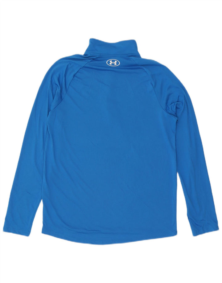 Ανδρική φόρμα πουλόβερ με φερμουάρ Under Armour Top Medium Blue