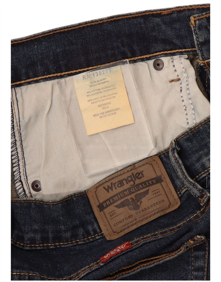 Ανδρικό τζιν WRANGLER Relaxed Fit Bootcut W30 L32 Μπλε βαμβακερό