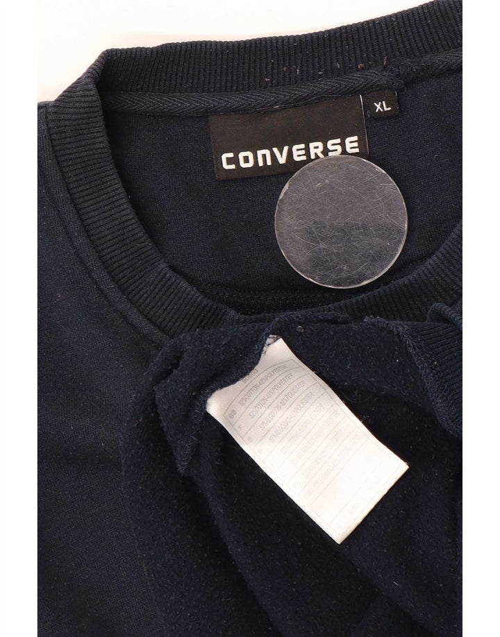 Ανδρική φούτερ Converse Chuck Taylor Jumper XL Navy Blue Cotton