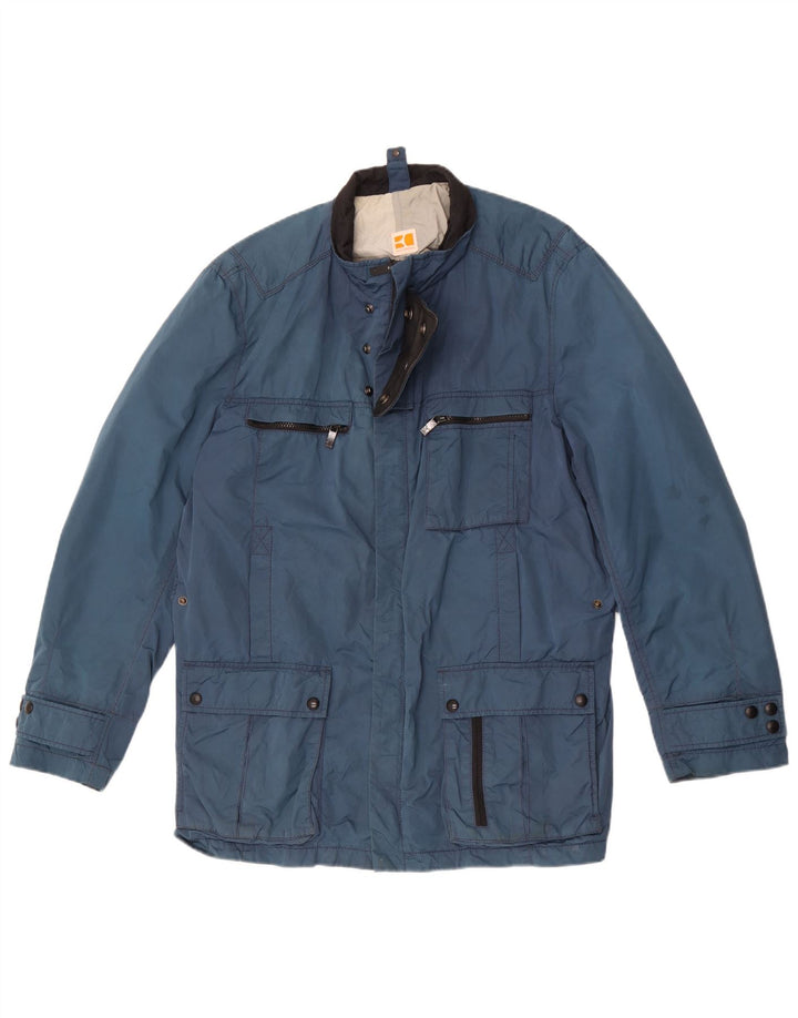 Ανδρικό Utility Μπουφάν Hugo Boss EU 54 2XL Blue Polyamide