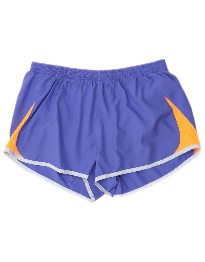 Γυναικείο αθλητικό σορτς Nike UK 14 μεσαίου μπλε χρώματος πολυεστέρας