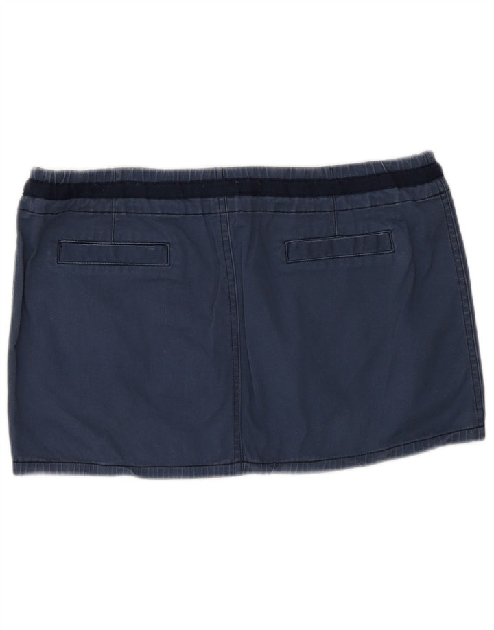 Γυναικεία Μίνι Φούστα Benetton IT 44 Medium W34 Navy Blue Cotton