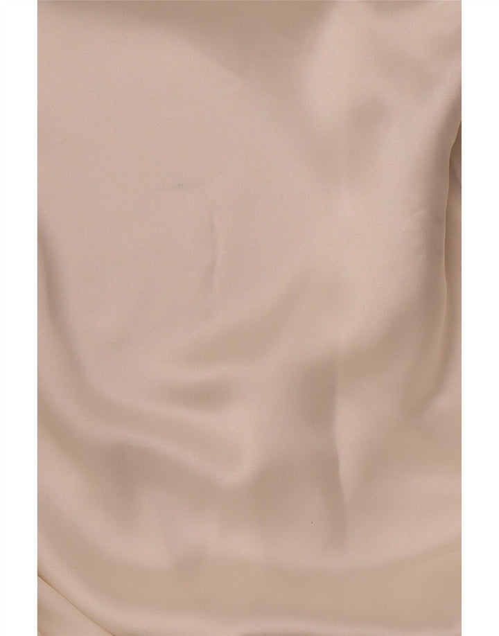 Γυναικείο πουλόβερ φόρεμα ZARA UK 14 Medium White Silk
